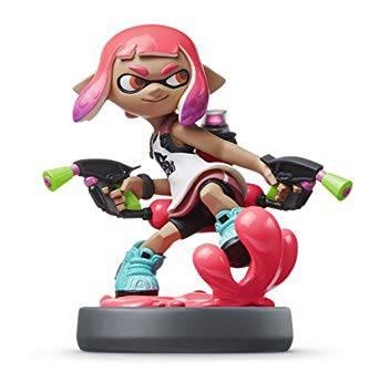 Nintendo Amiibo - Splatoon Collection - Inkling Girl (Neon Pink)