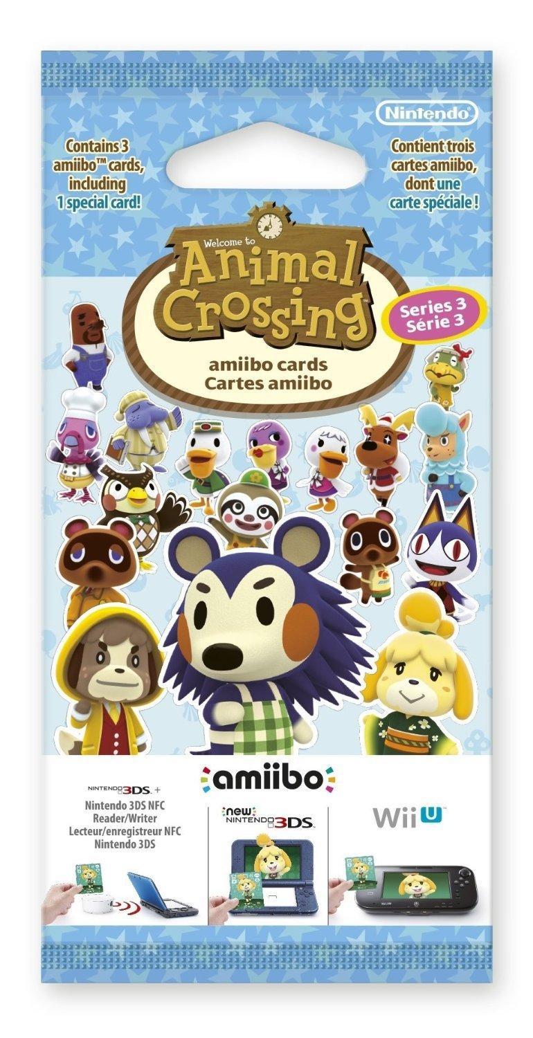 Nintendo Animal Crossing: Happy Home Designer Amiibo Card Pack (Series 3)