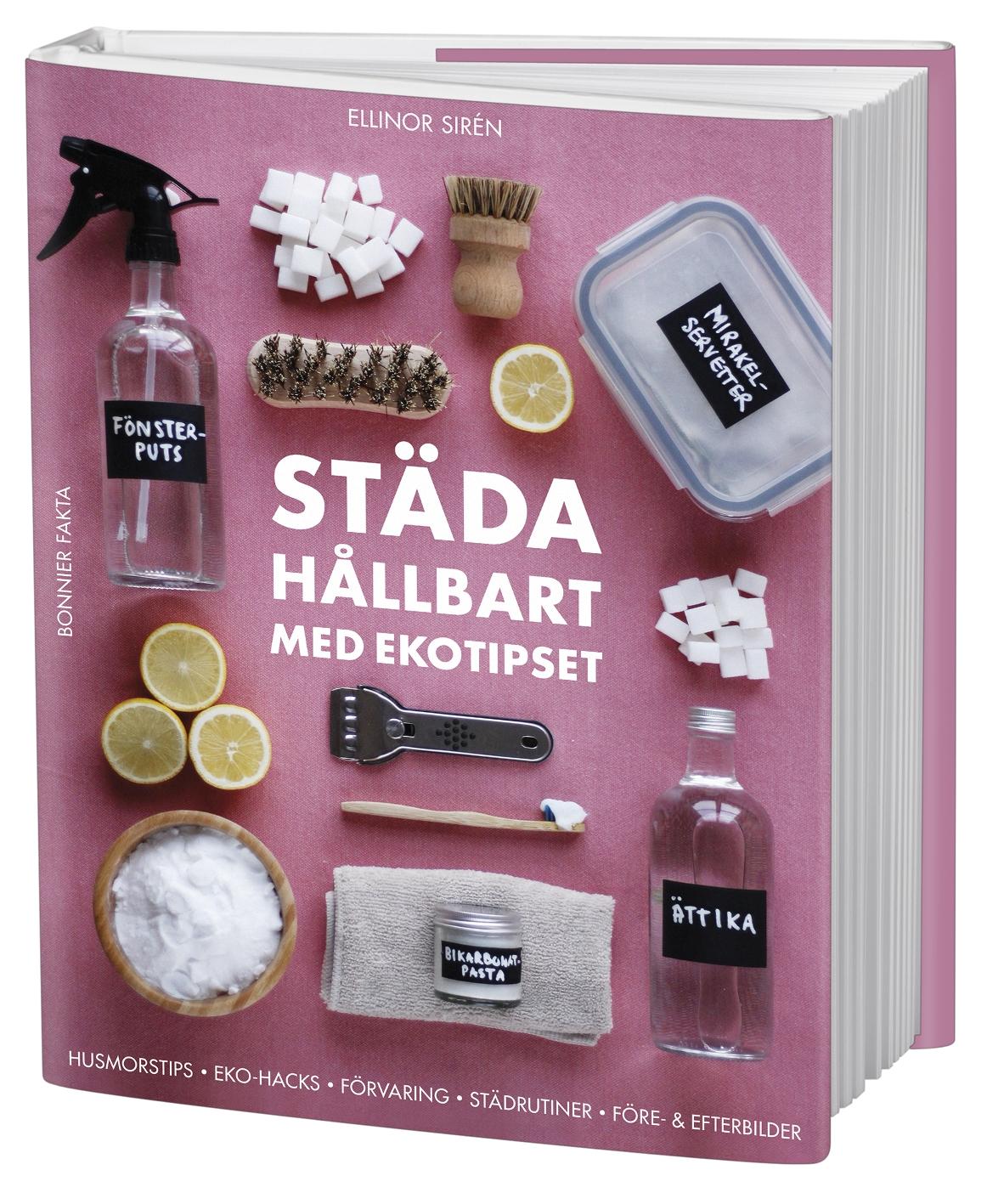 Städa hållbart med ekotipset (Inbunden, 2021)