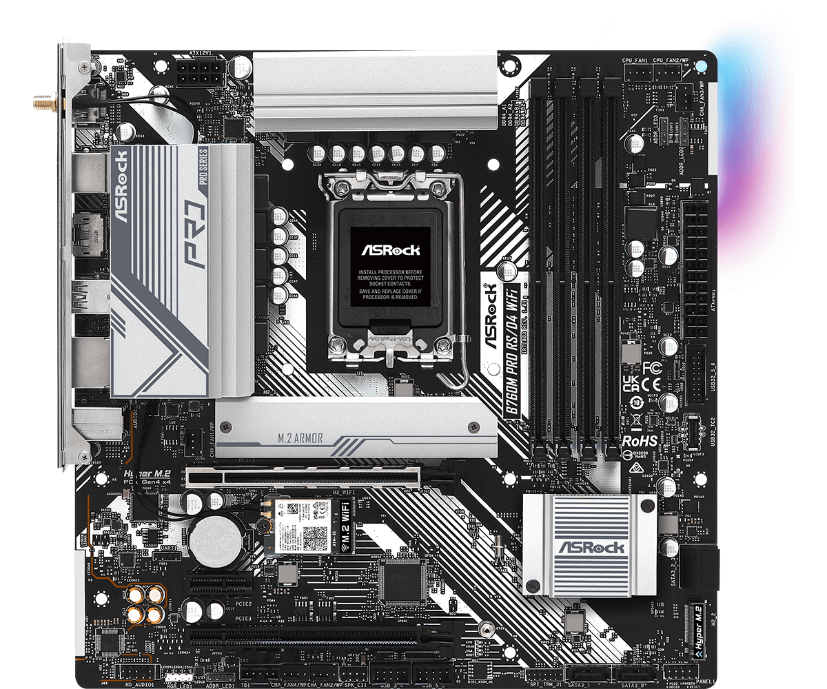 Asrock B760M Pro RS/D4 WiFi