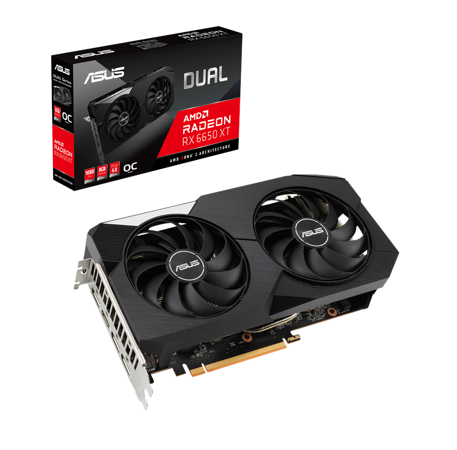 ASUS Radeon RX 6650 XT Dual OC HDMI 3xDP 8GB