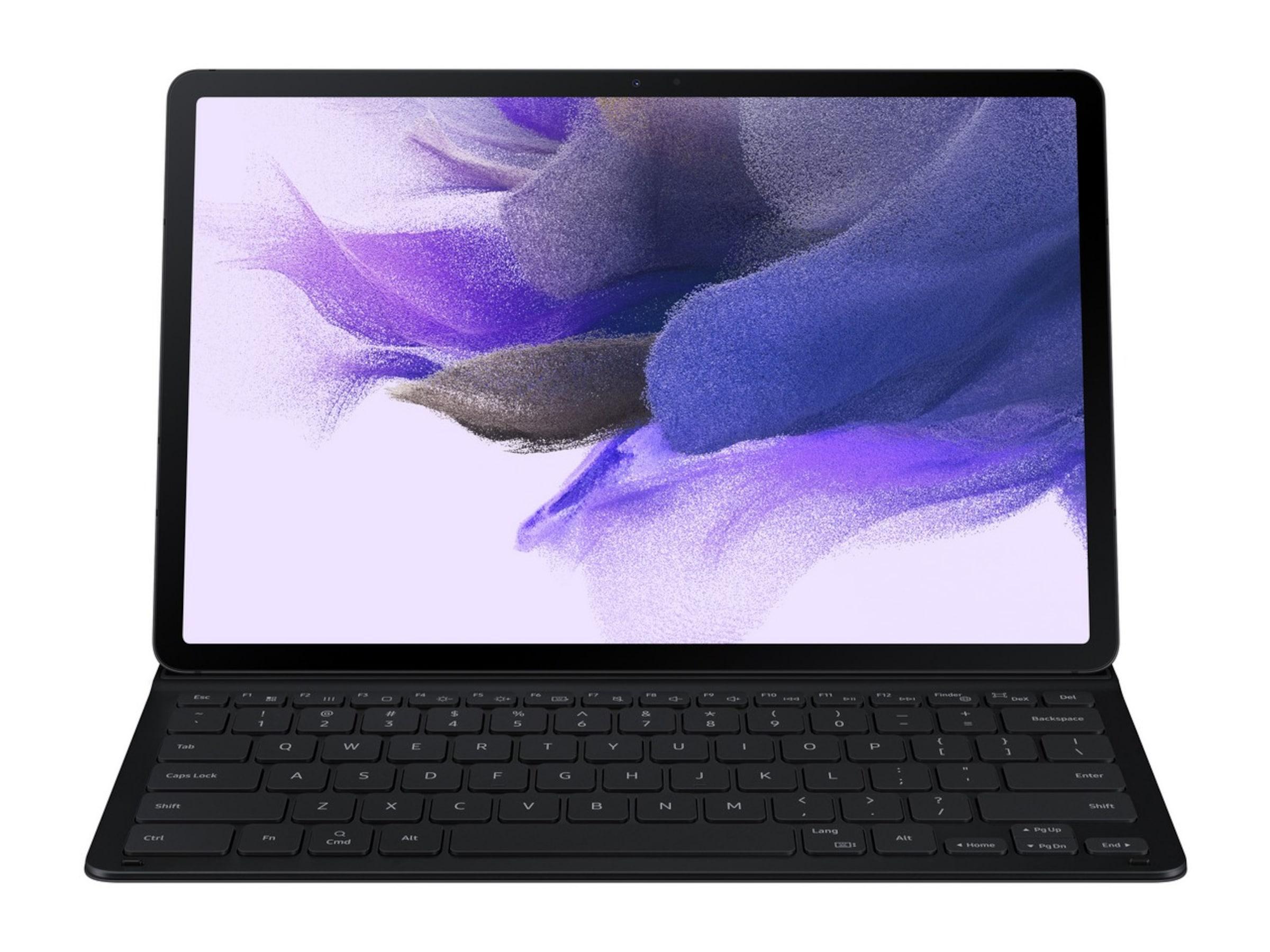 Samsung Book Cover Keyboard Slim for Galaxy Tab S7+/S7 FE/S8+ (Nordic)
