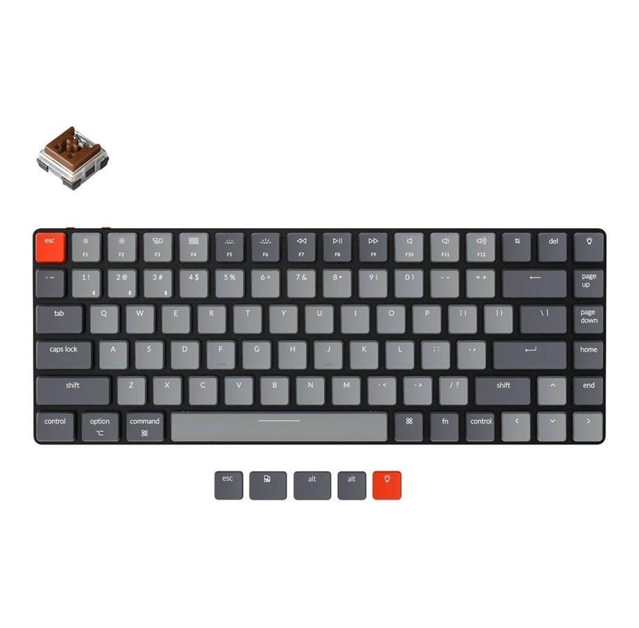 Keychron K3 Wireless RGB V2 Brown Optical (Nordic)