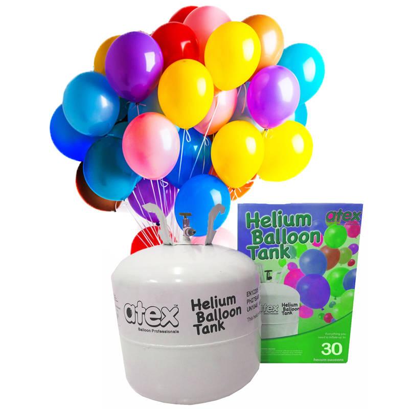 Hisab Joker Helium Gas Cylinder Kit 30-pieces