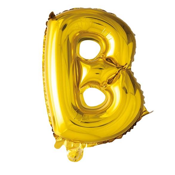 Hisab Joker Foil Ballon Letter B Gold