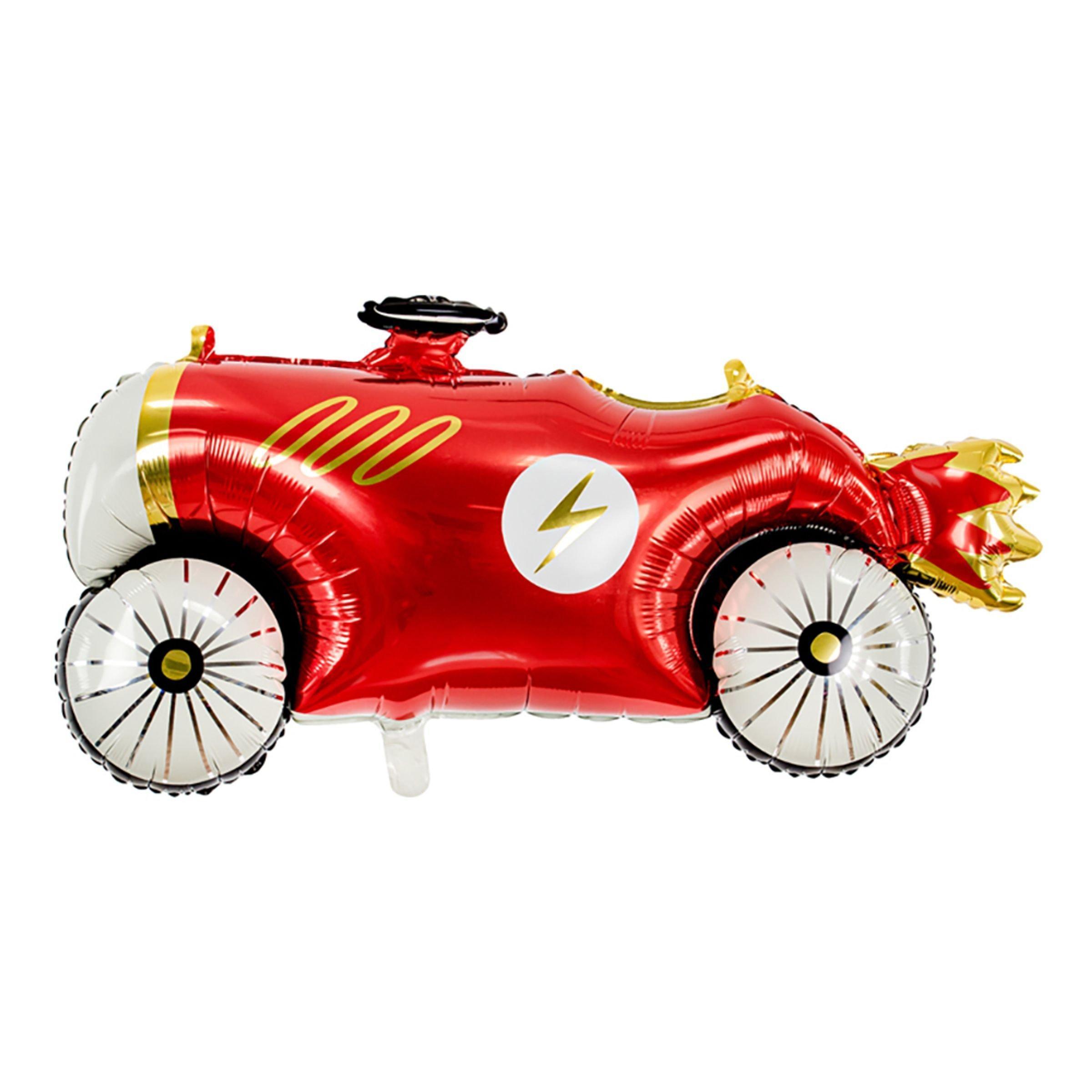 PartyDeco Folieballong Racebil