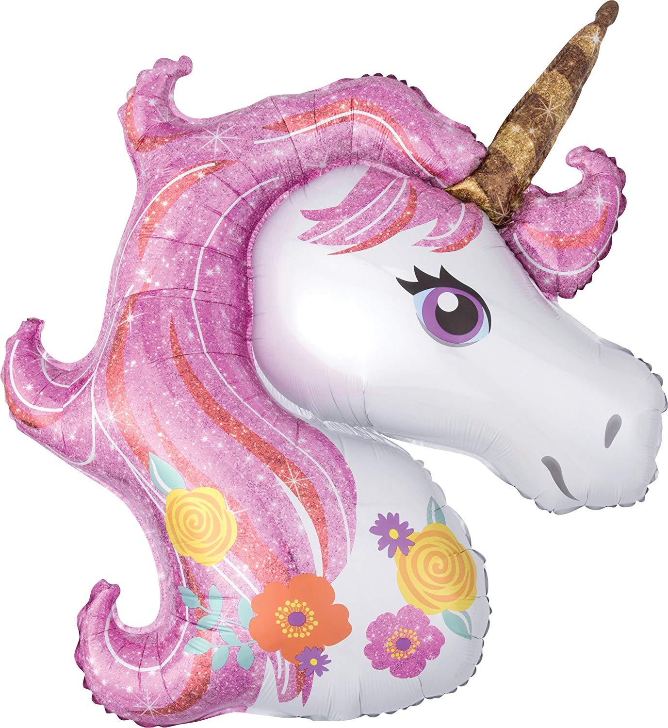 Amscan Foil Ballon SuperShape Magical Unicorn