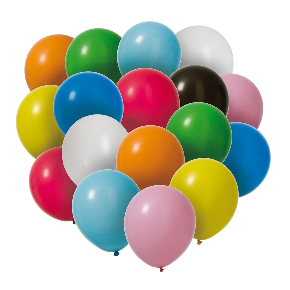 Latex Balloons Mix 10