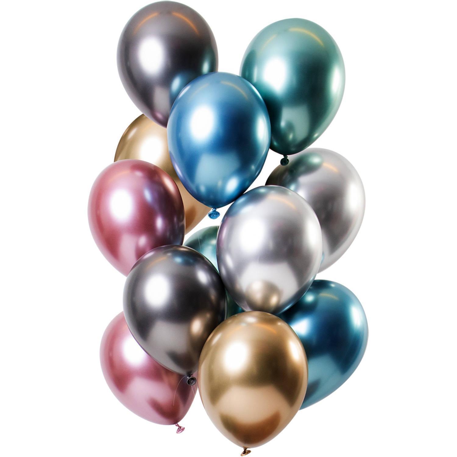 Folat Chrome Mirror Ballonger Treasures Mix