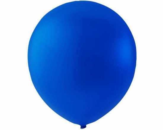 Hisab Joker Latex Ballon Royal Blue 100-pack