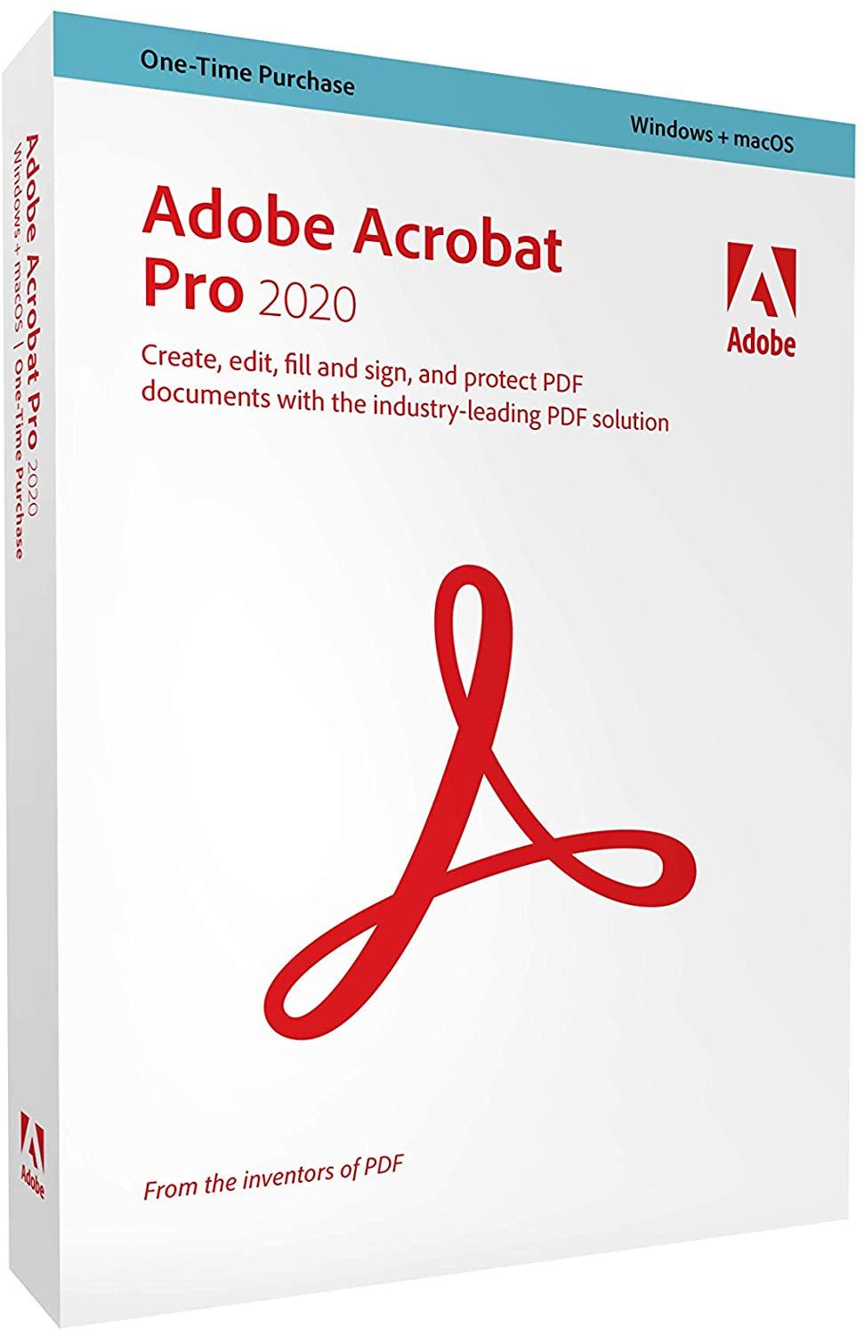 Adobe Acrobat Pro 2020