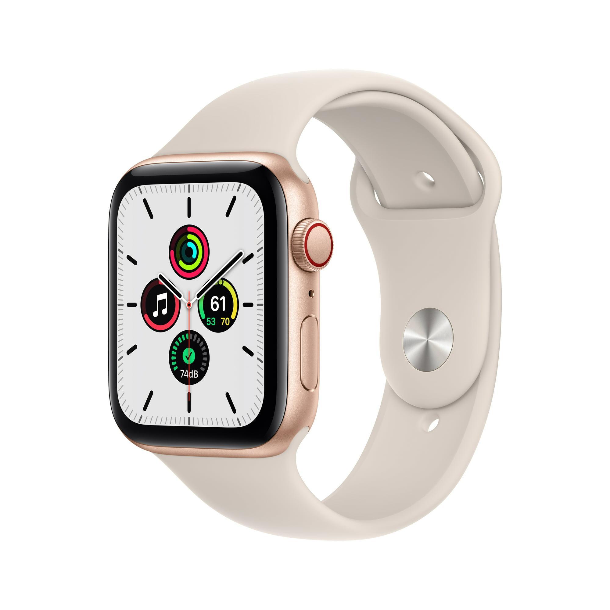 Apple Watch SE Cellular 44mm Aluminium Case with Sport Band