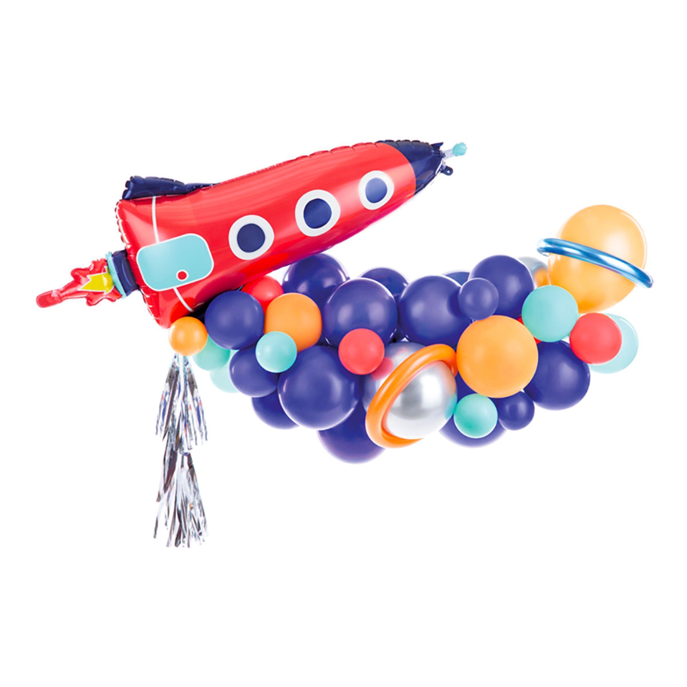 PartyDeco Ballongbåge Rymdraket
