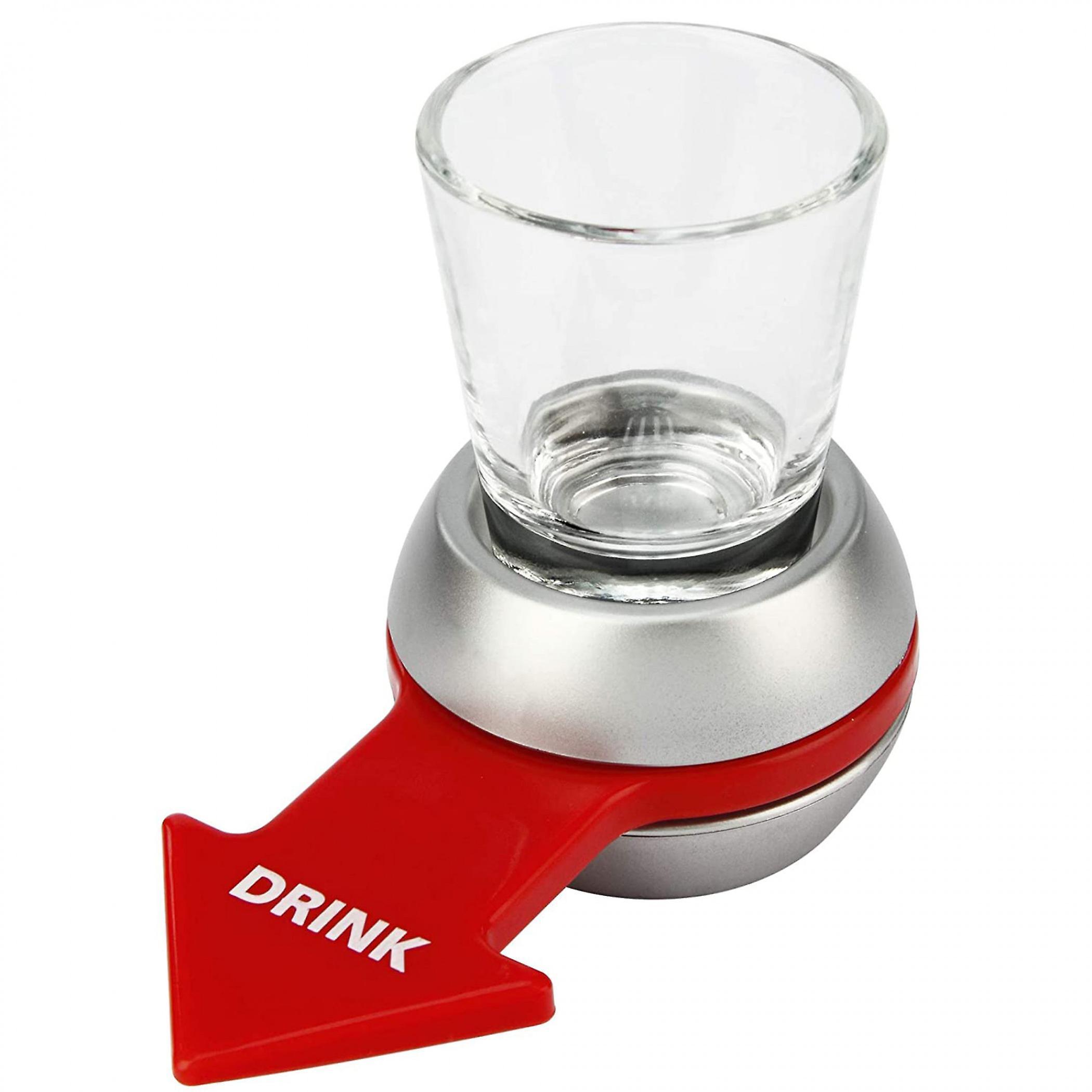 Barbuzzo Spin the Shot Spinner - Grey/Transparent