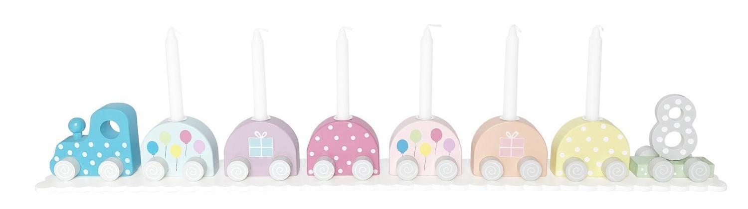Jabadabado Birthday Trains Candlestick