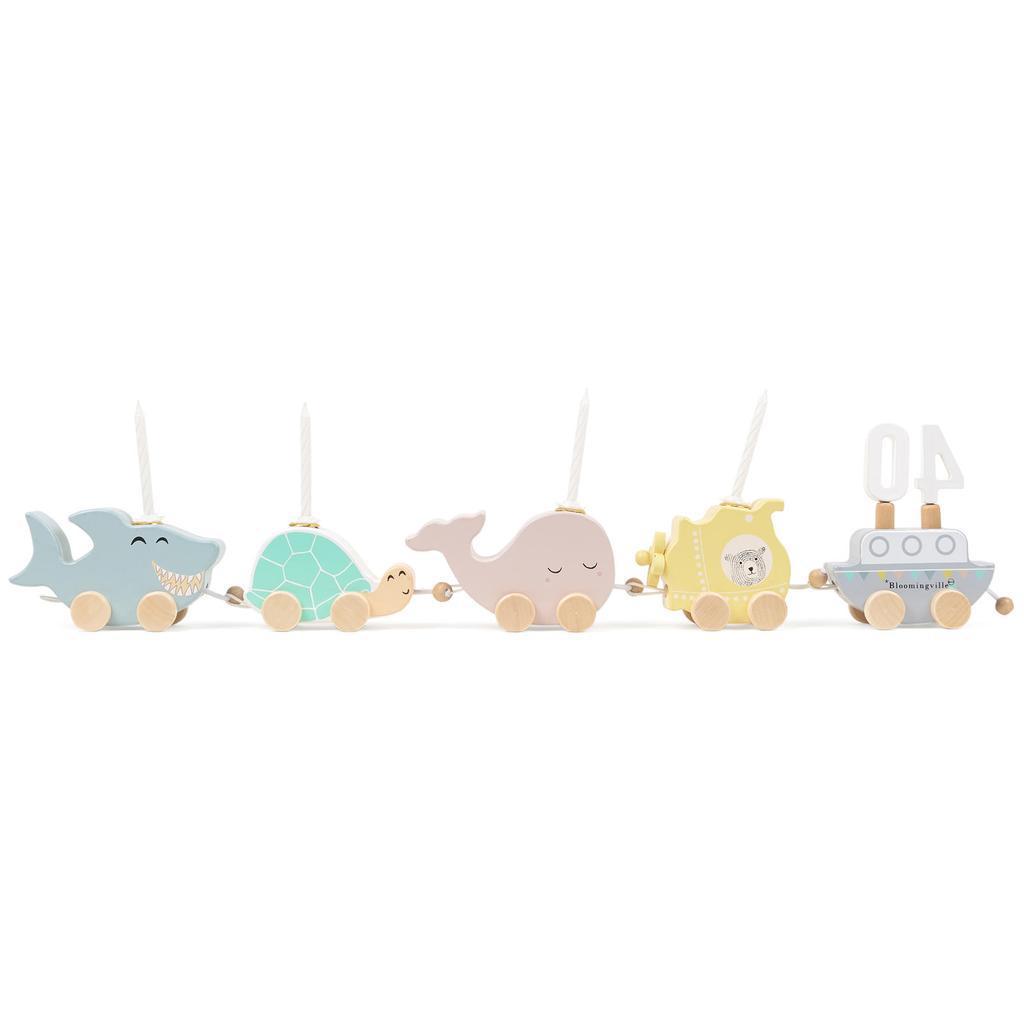 Bloomingville Birthday Train Pastel