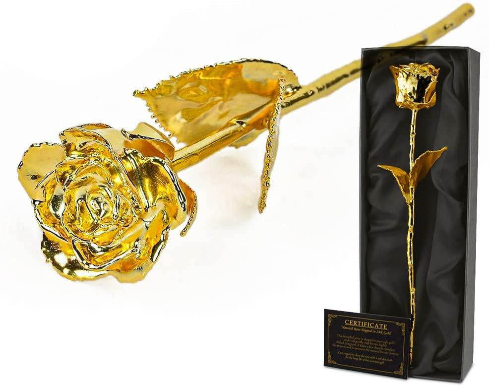 MikaMax Table Decorations 24K Rose Gold
