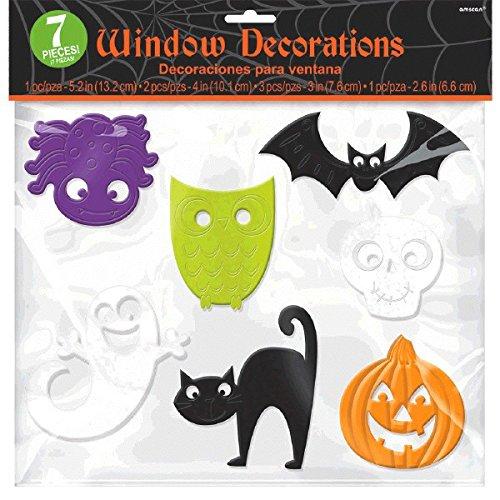Amscan Decal Halloween Window Clings