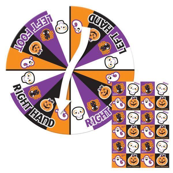 Amscan Decal Halloween Bend & Twist Party Game