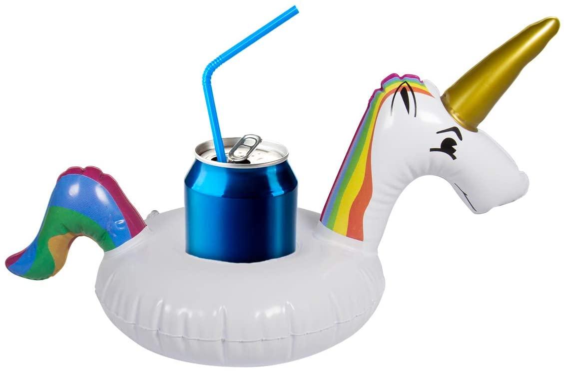 Folat Inflatable Decoration Unicorn Cup Holder