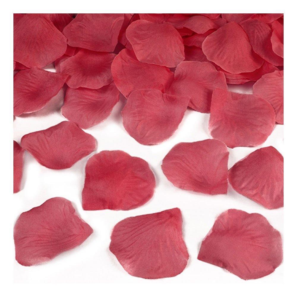 PartyDeco Konfettikanon Rosenblad, Röd 40 cm