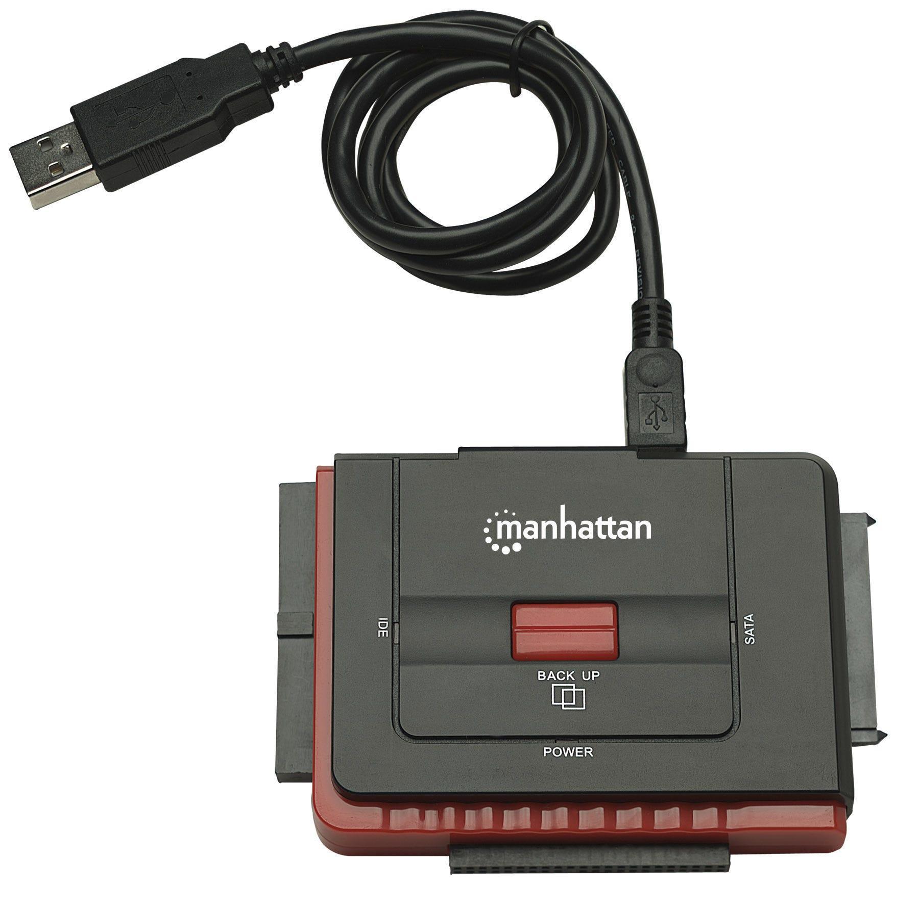 Manhattan USB A-SATA/IDE Adapater 1.8m