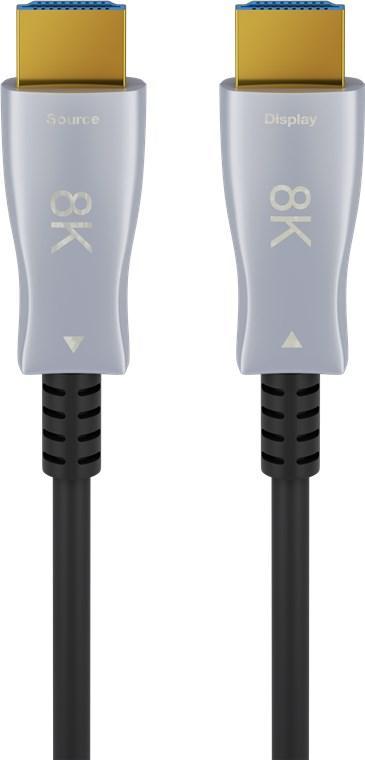 Goobay Optical 8K HDMI-HDMI High Speed with Ethernet 2.1 10m