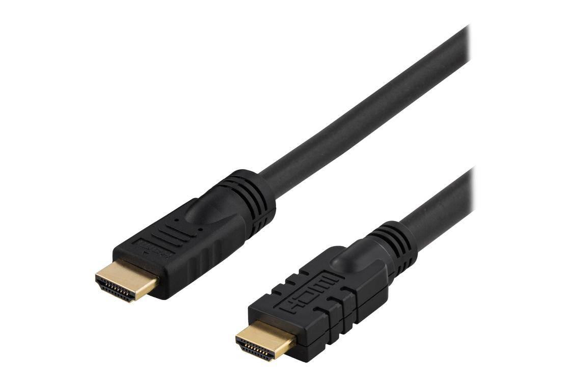 Deltaco Active HDMI - HDMI High Speed with Ethernet 15m