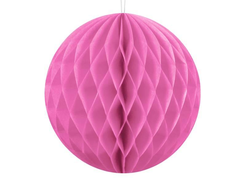 PartyDeco Honeycomb Ball 10cm Pink