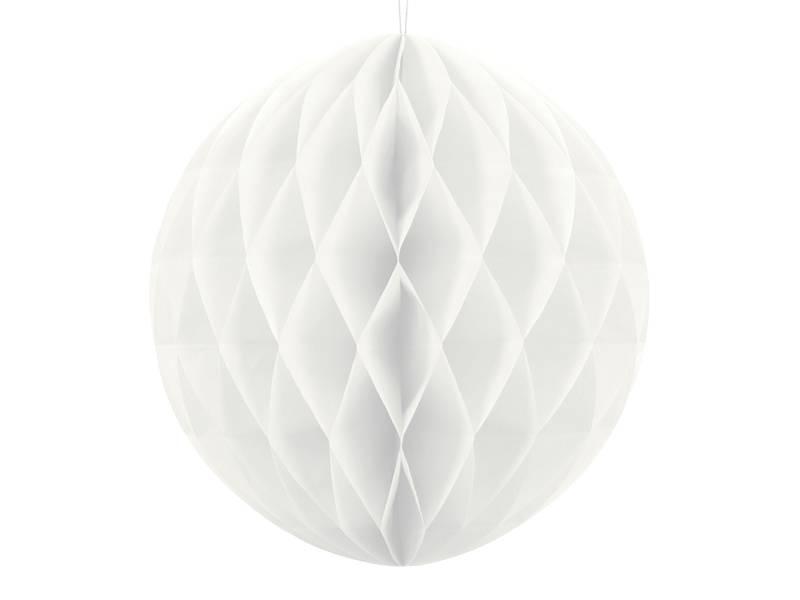 PartyDeco Honeycomb Ball 40cm White