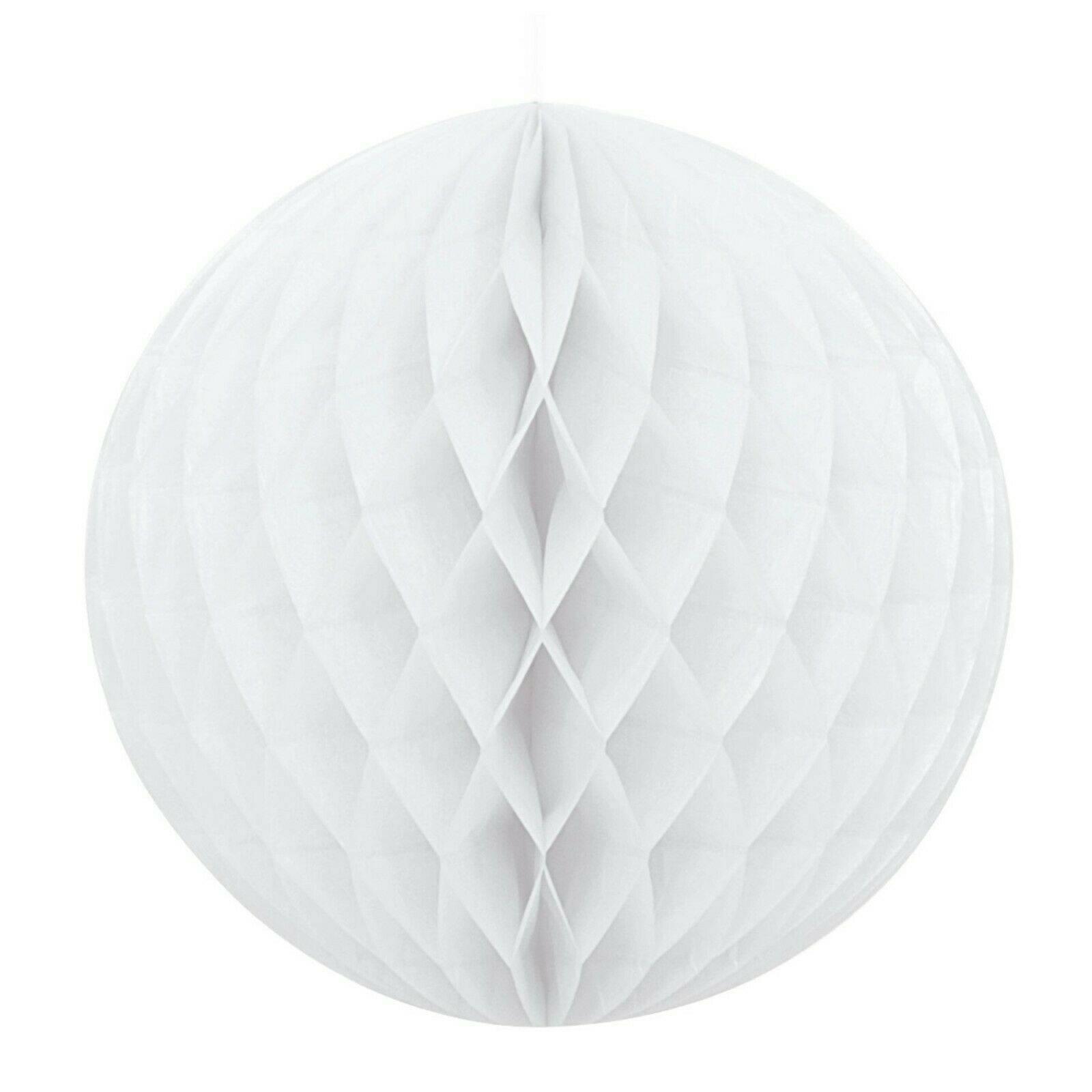Unique Party Decor Honeycomb White