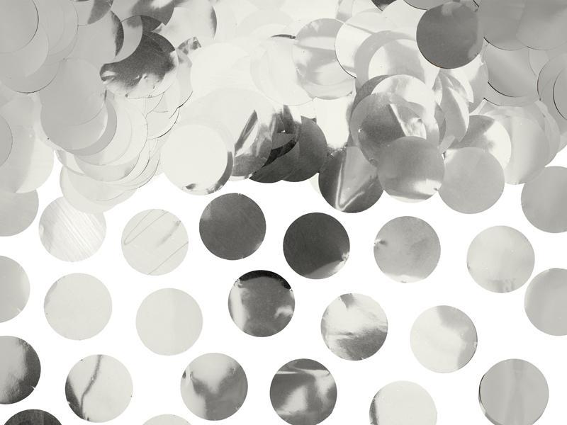PartyDeco Confetti Silver