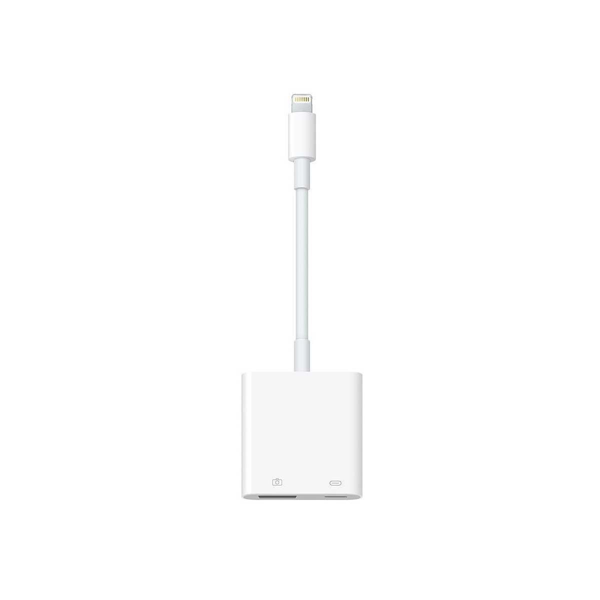 Apple Lightning - USB A/USB C M-F Camera Adapter 0.1m