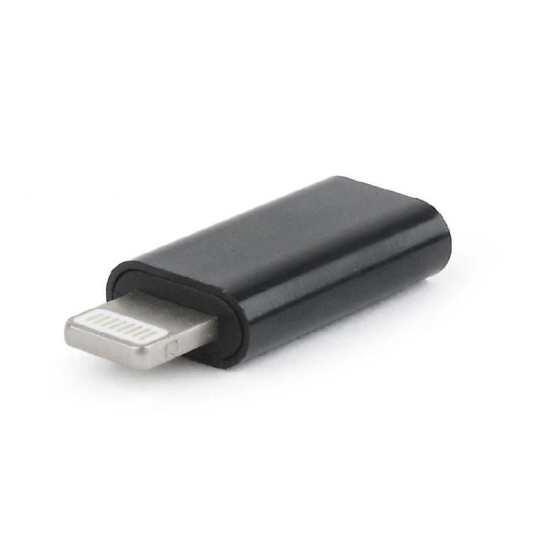 Gembird Lightning - USB C M-F Adapter