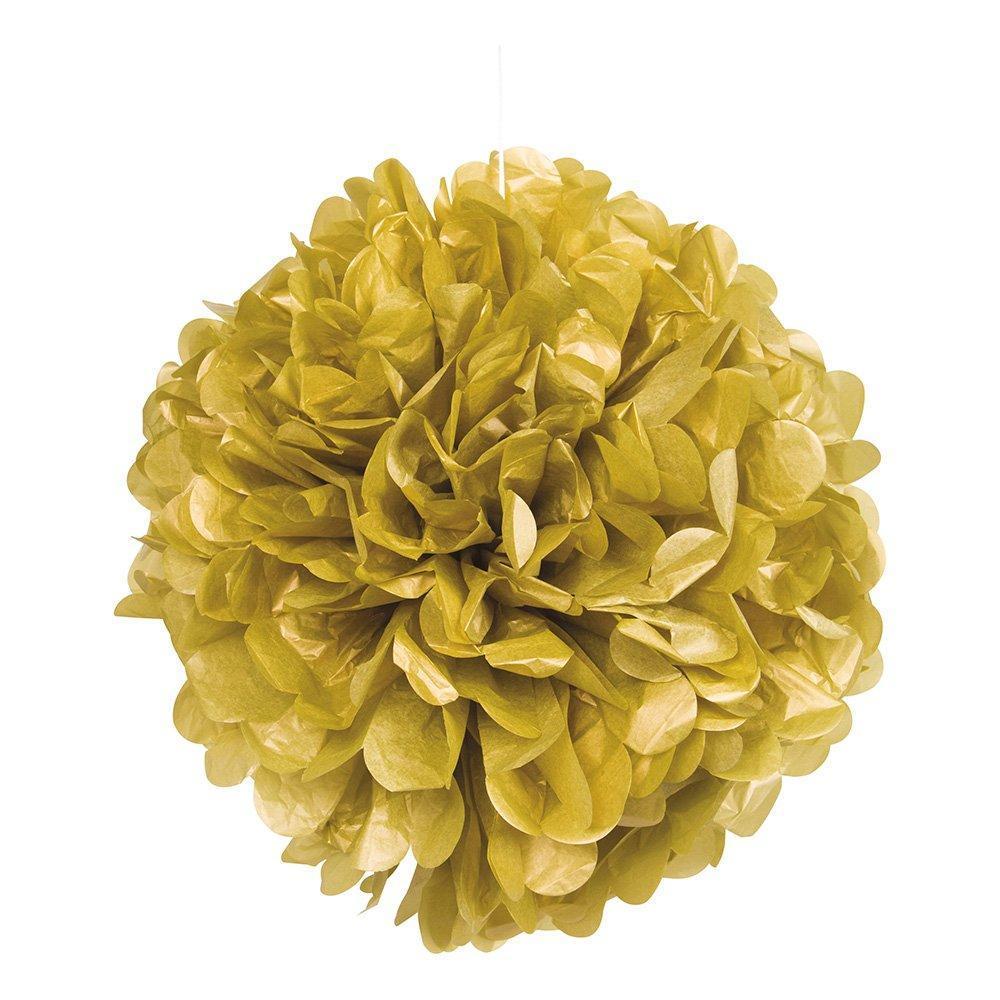 Unique Party Pom Pom Dekoration Guld