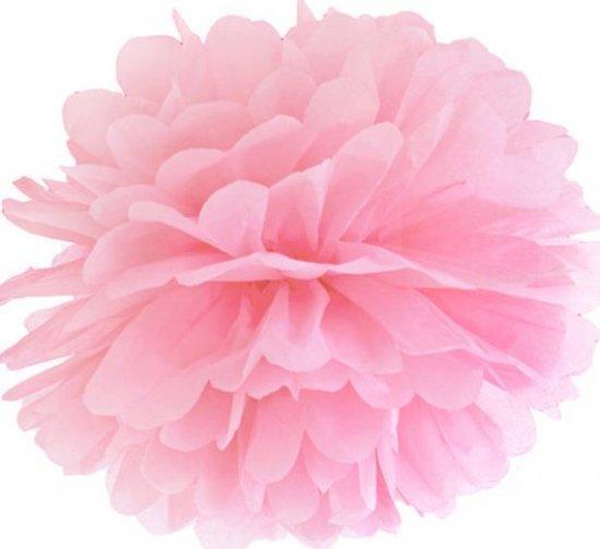 PartyDeco Pom Pom Light Pink 25cm