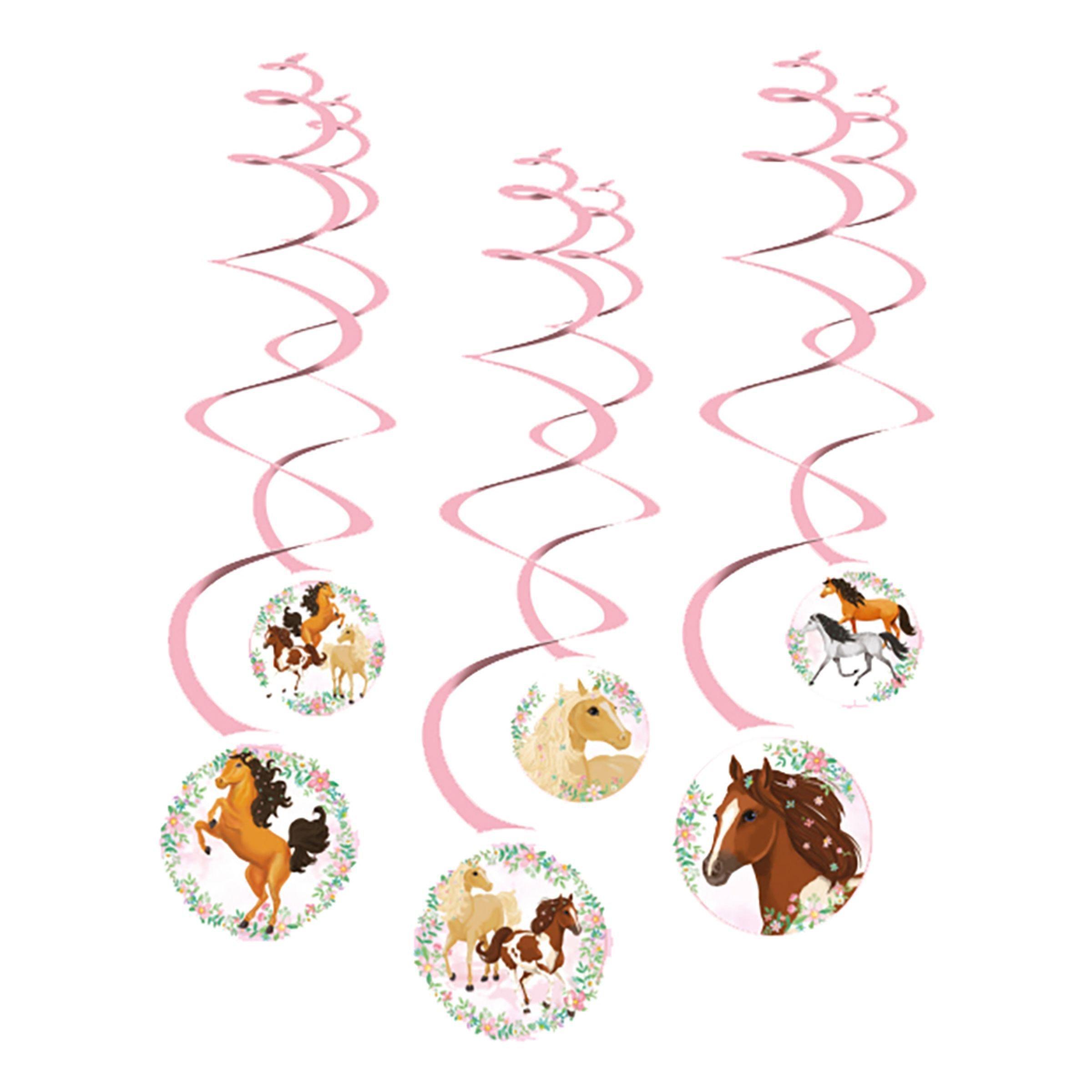 Amscan Beautiful Horses, Hängande dekorationer 6-pack