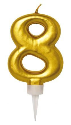 Hisab Joker Lanterns And Decor Candle 8 Gold