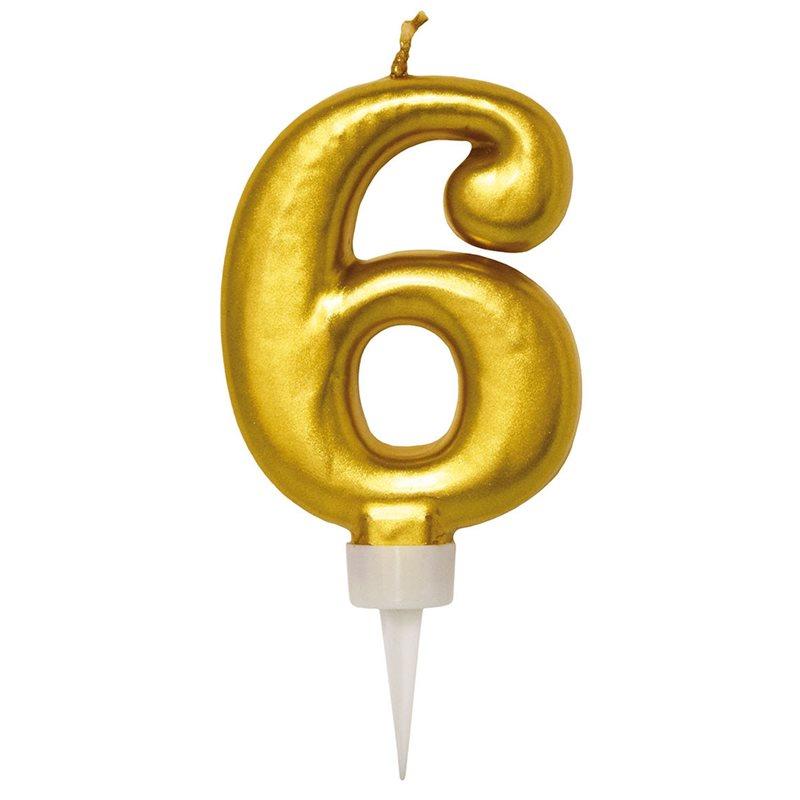 Hisab Joker Lanterns And Decor Candle 6 Gold