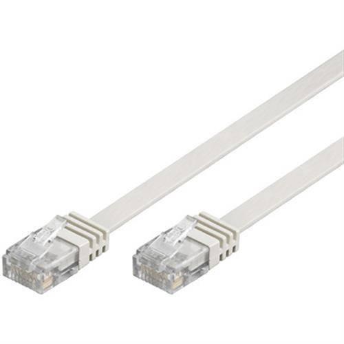 Deltaco Flat U/UTP Cat6 RJ45 10m