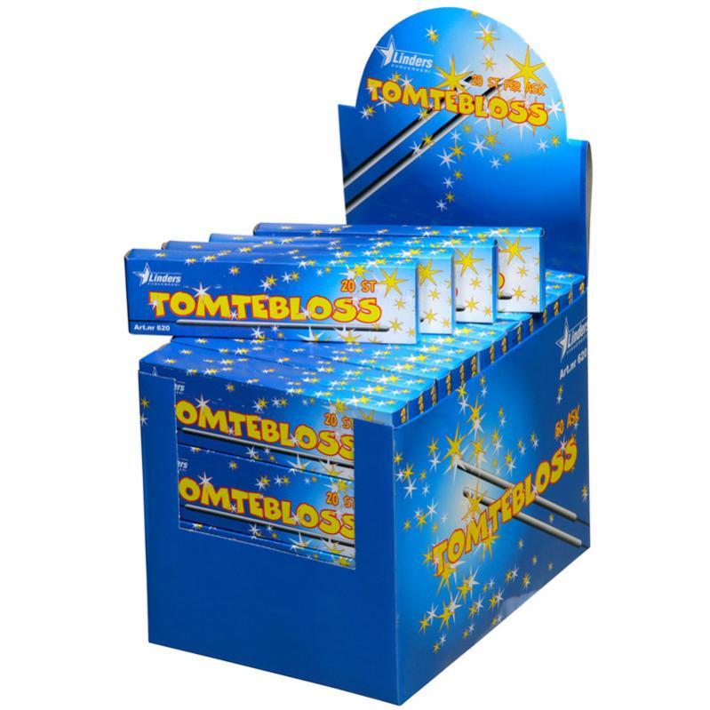 Sparkler Santa Claus 10-pack