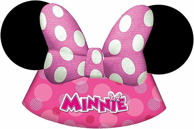 Procos Party Hats Minnie Mouse Die-Cut 6pcs
