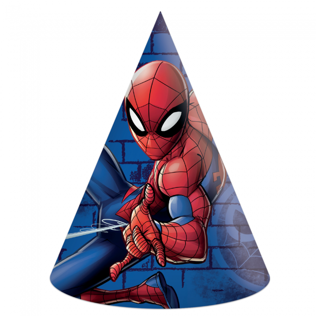 Globosnordic Masks And Party Hats Spiderman Team Up 6-pack