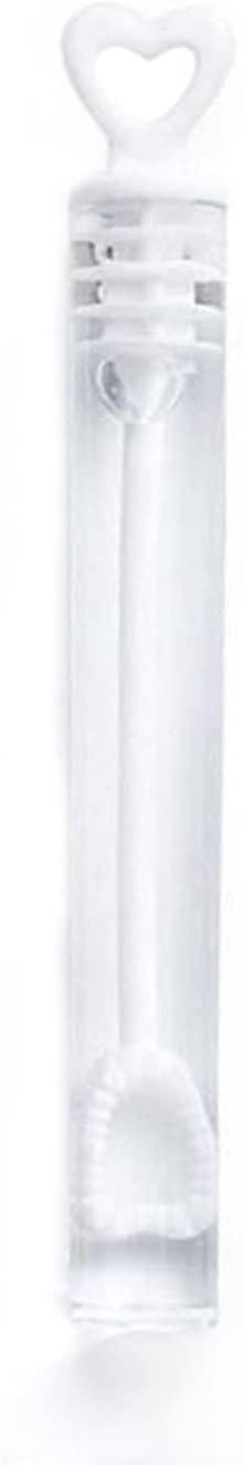 Ginger Ray Soap Bubbles For Party Heart Tube Wedding 24-pack