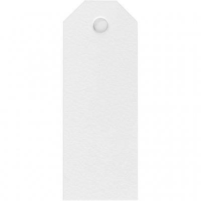 Manillamärken 3x8 cm Vit 20 st