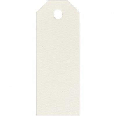 Manillamärken 3x8 cm Råvit 20 st