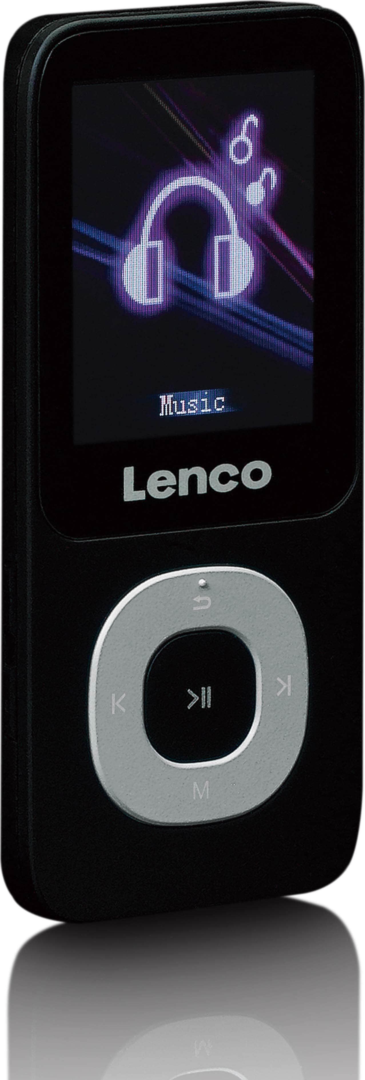 Lenco Xemio 659MIX MP3-spelare – MP3/MP4-spelare – 1,8 tum TFT LCD-skärm – e-boksfunktion – röstinspelning – videofunktion – batteri med 300 mAh – 4 GB SD-kort utbyggbar – grå