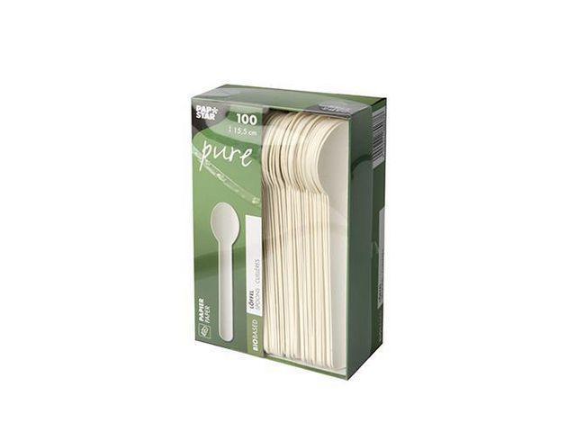 Papstar Bestick Sked Papper 15,5cm