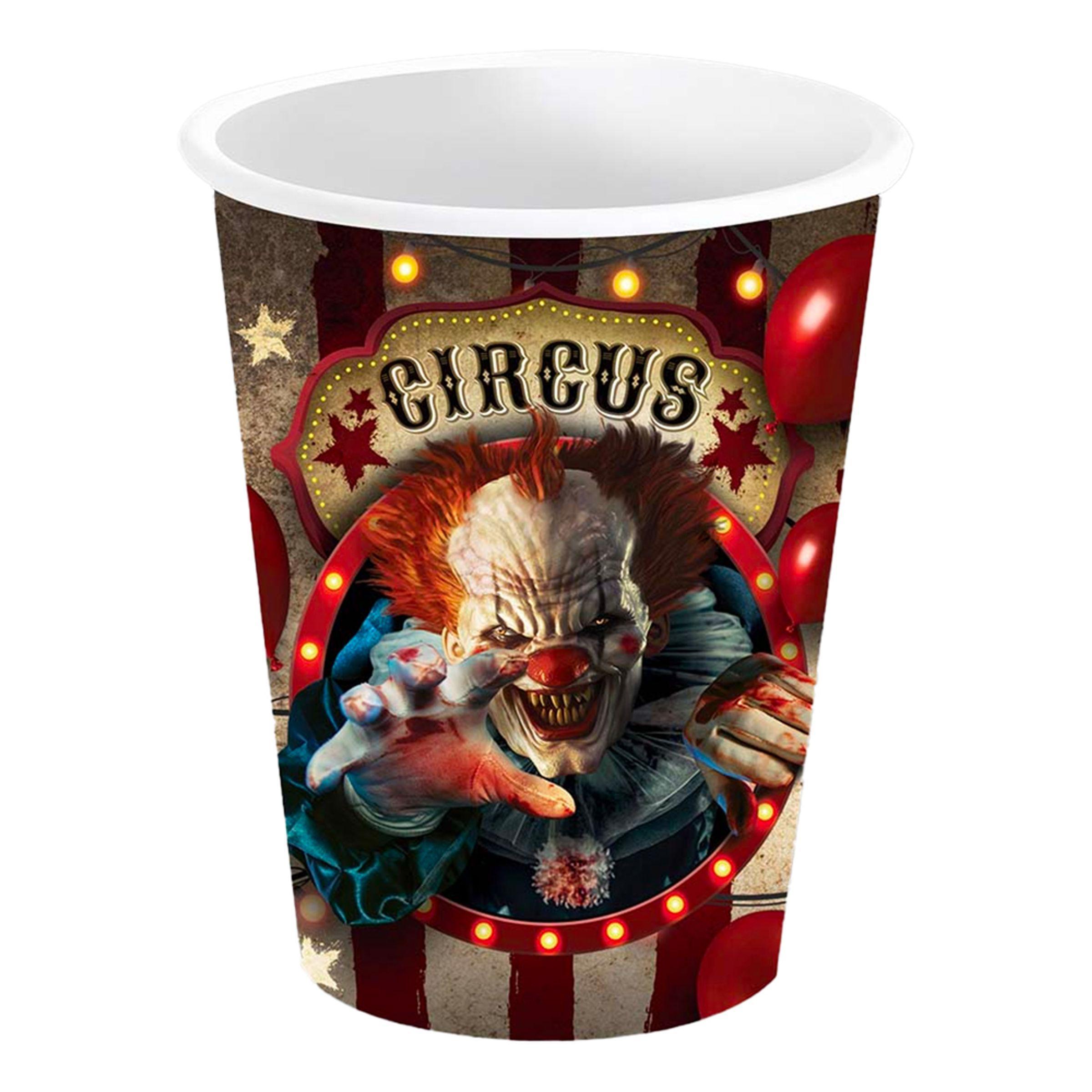 Fiestas Guirca Pappersmuggar Halloween Circus 6-pack