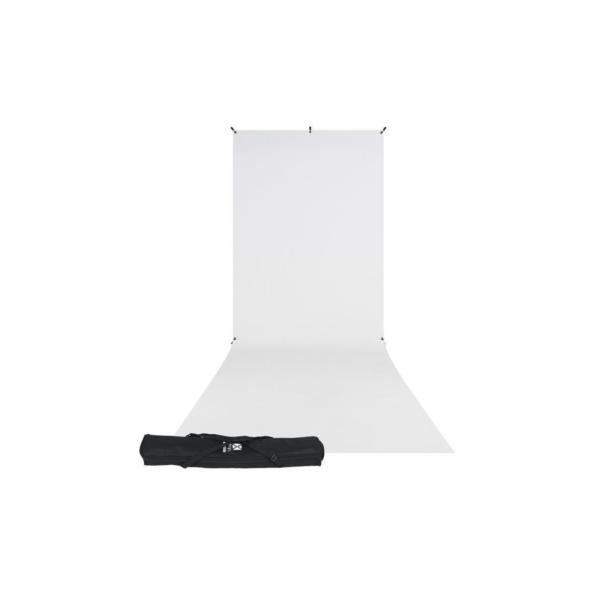 Westcott X-Drop Kit – inkl. 5 x 12 rik vit bakgrund med hög nyckel – 577SK